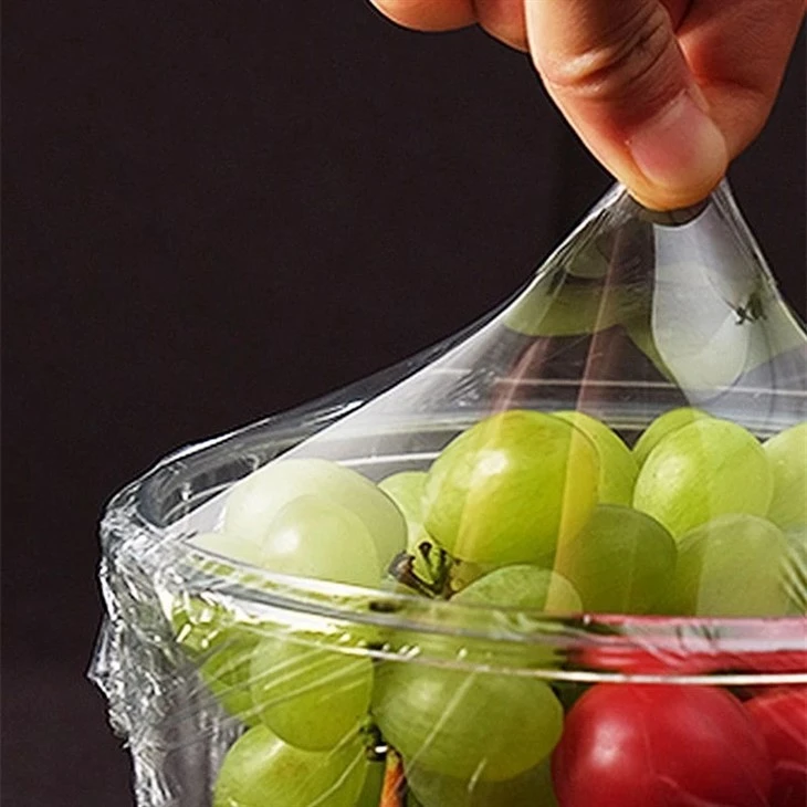 Household Plastic Wrap Fruit Vegetable Supermarket Hotel Disposable Commercial PVC Food Grade Plastic Wrap Cling Film