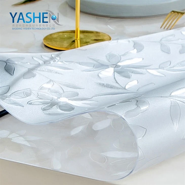 Glossy Clear PVC Plastic Sheet Rolls Glossy Clear PVC Plastic Sheet Rolls
